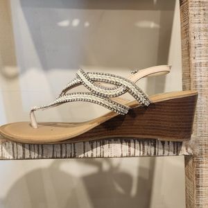 Rhinestone scrappy sandals